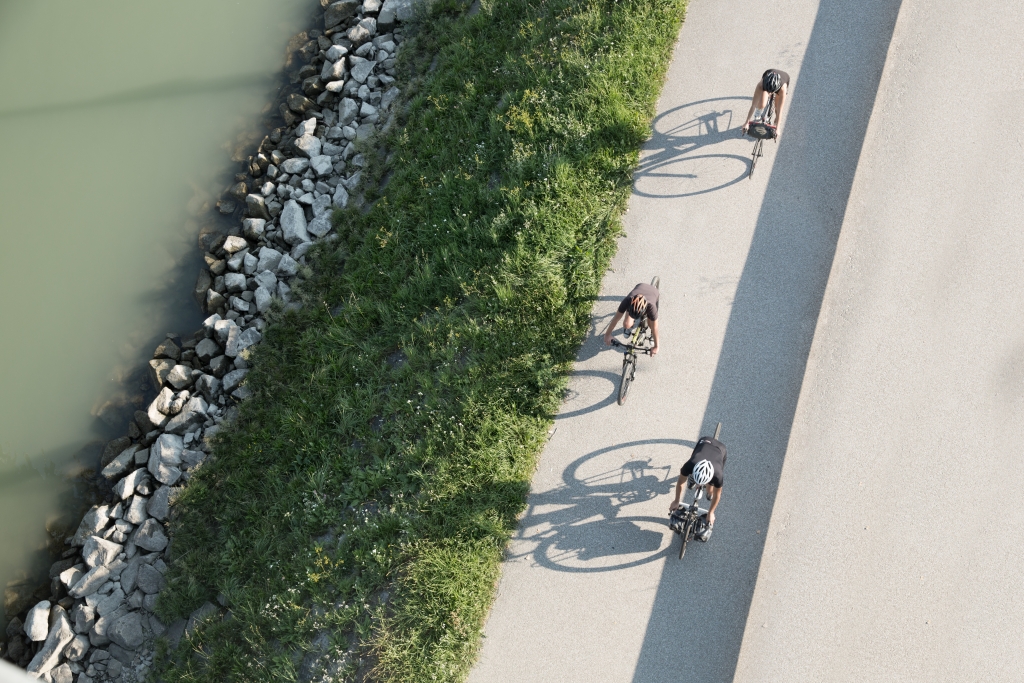 Radfahren in der Gruppe