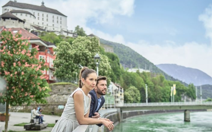 Weg am Inn in Kufstein, direkt in Hotelnähe