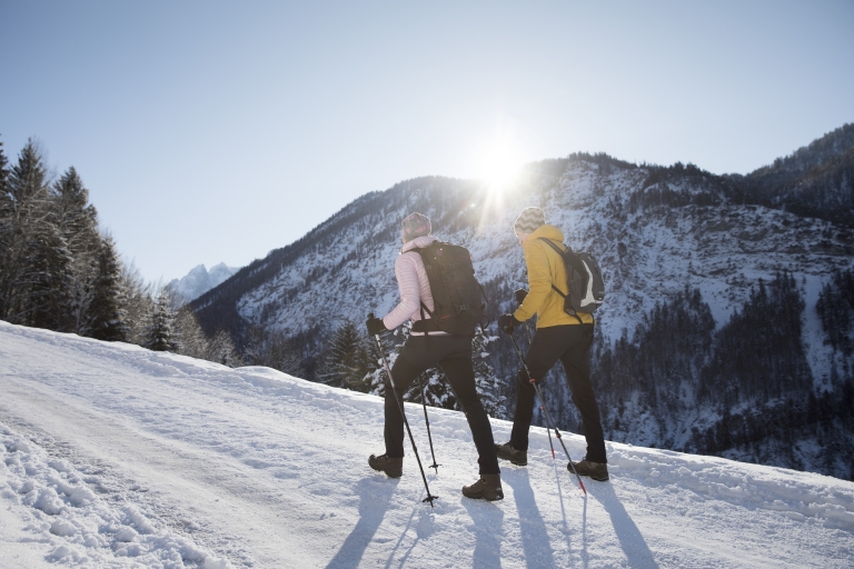 Winterwandern im Kaisertal