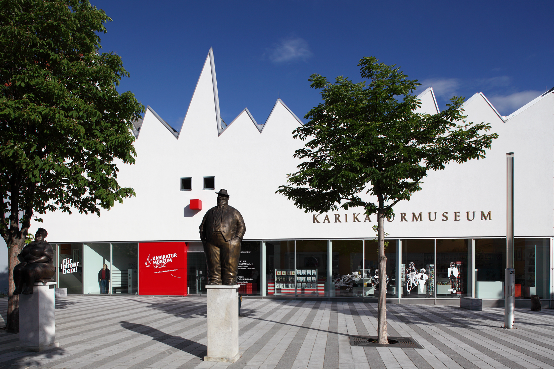 Karikaturmuseum in der Kunstmeile Krems