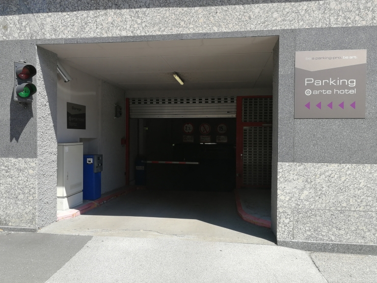 Einfahrt Garage